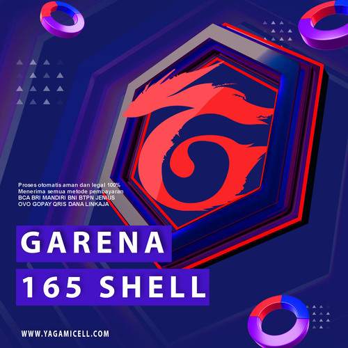 Voucher Game Garena (Voucher) - Garena165 Shell